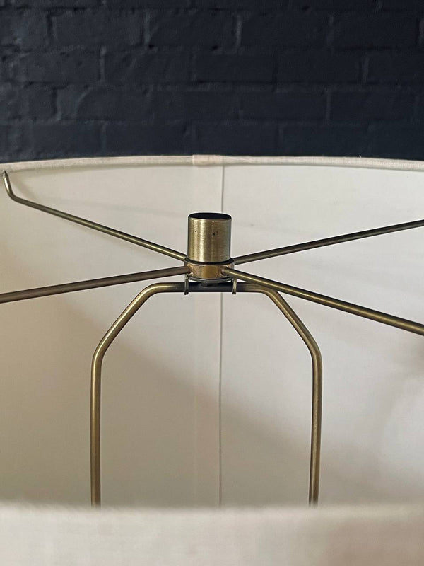 Mid-Century Modern Floor Lamp w/ Side Table by Laurel, c.1960’s