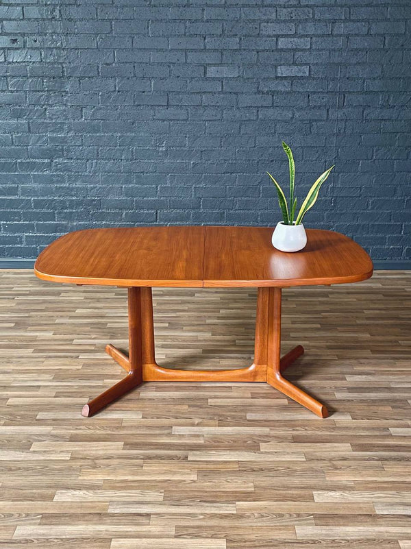 Expanding Mid-Century Danish Modern Teak Dining Table by Gudme, c.1960’s