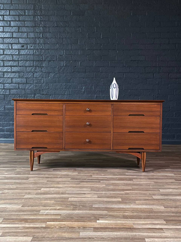 Mid-Century Californian Modern “Vega” Walnut Dresser by Morris of CA, c.1960’s