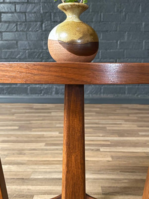 Mid-Century Modern “Rhythm” Walnut Side Tables by Lane, c.1960’s