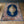 Vintage Persian Kashan Rug – Hand-Knotted Floral Medallion on Deep Indigo Field, c.1940s