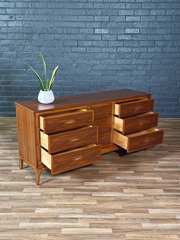 Mid-Century Modern “Simplex II” Walnut Dresser by Kent Coffey, c.1960’s