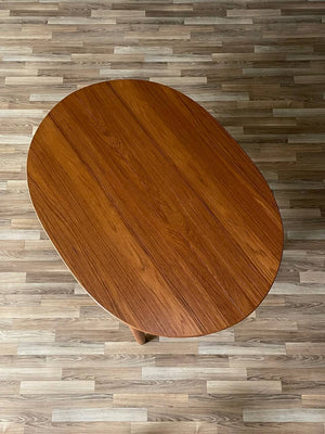 Mid-Century Danish Modern Teak Butterfly-Leaf Dining Table, c.1960’s