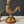 Vintage Brass Ram Horn Table Lamp, c.1960’s
