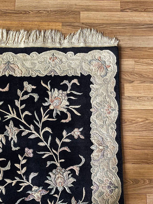 Vintage Handmade Hand-Knotted Wool Chinese  Rug by Nourison, c.1980’s