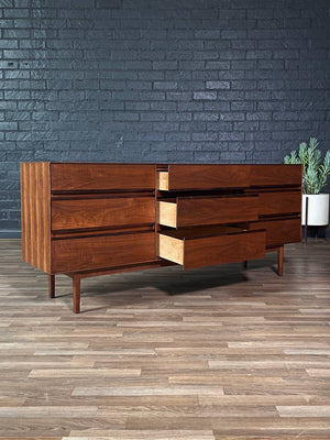 Mid-Century Modern Walnut & Rosewood Dresser by Stanley, c.1960’s