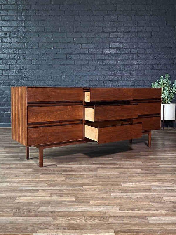 Mid-Century Modern Walnut & Rosewood Dresser by Stanley, c.1960’s