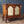 Antique French Louis XV Style Walnut Cabinet w/ Mirrored Doors, c.1920’s