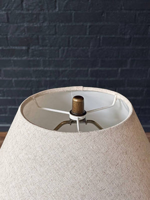 Pair of Mid-Century Pink Murano Hobnail Glass Table Lamps by Fenton, c.1960’s