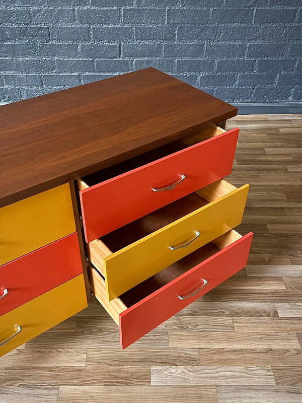 Californian Modern Multi-Color Lacquered Dresser, c.1960’s