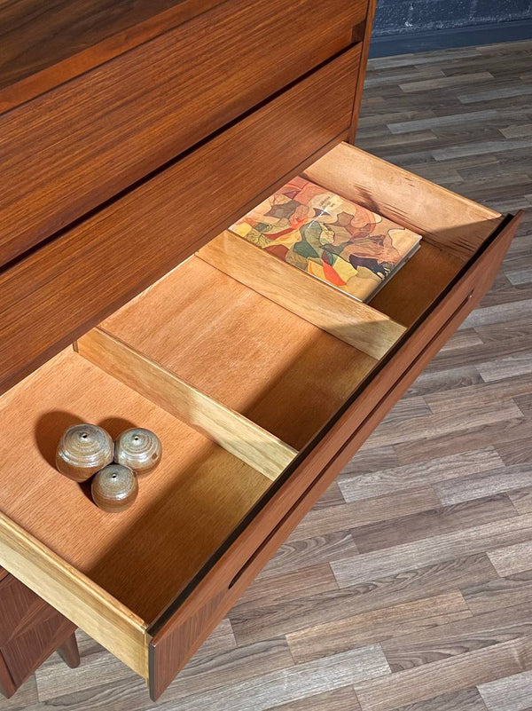 Merton Gershun Walnut Highboy Dresser for American of Martinsville, c.1950’s