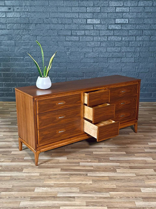Mid-Century Modern “Simplex II” Walnut Dresser by Kent Coffey, c.1960’s