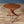 Mid-Century Modern Round Walnut Side Table w/ Sculpted Tripod Base, c.1960’s