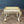 French Rococo Style Gilt & Painted Carved Wood Center Table, c.1950’s