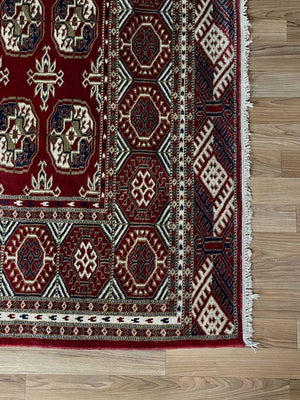 Vintage Hand Woven Wool Persian Rug, c.1960’s