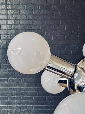 Vintage Post Modern Space Age Chrome “Sputnik” Floor Lamp, c.1970’s