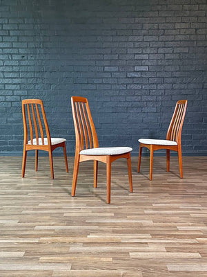 Set of 6 Mid-Century Swedish Modern Teak Dining Chairs by Svegards Markaryd, c.1960’s