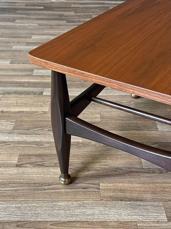 Pair of Mid-Century Modern Side Tables w/ Magazine Shelves, c.1960’s