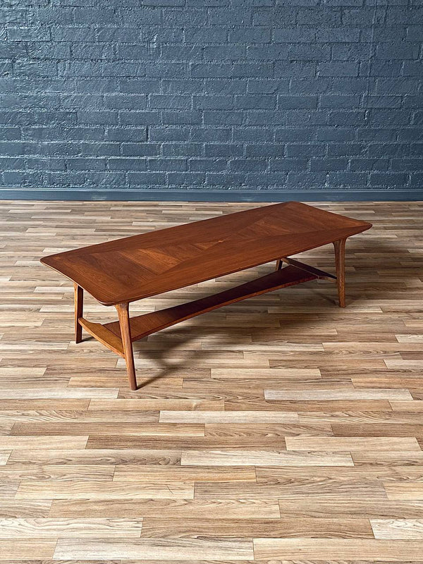 Mid-Century Modern Stingray Style Walnut Coffee Table, c.1960’s