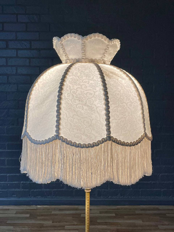 American Antique Brass  Floor Lamp by Rembrandt, c.1940’s