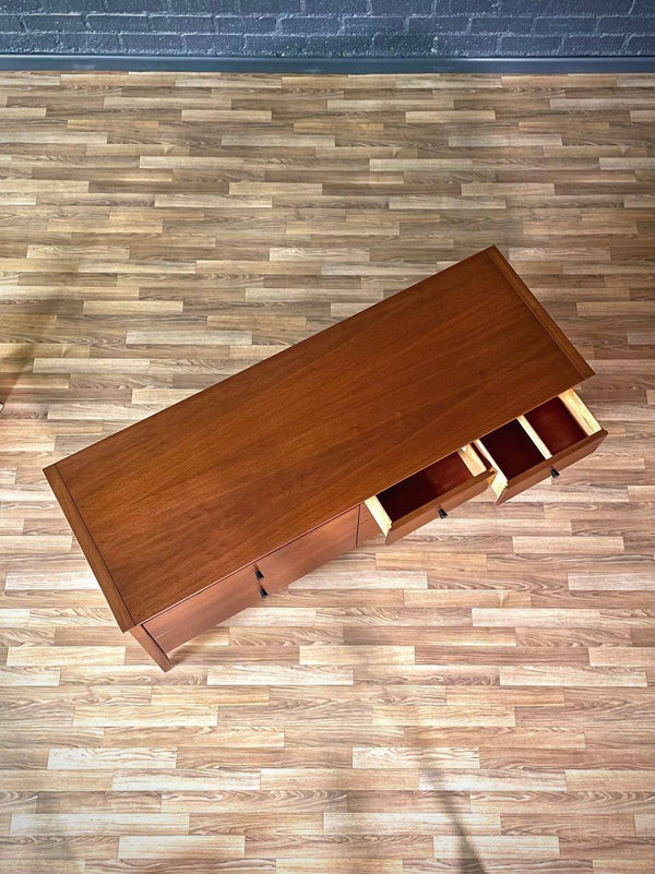 Mid-Century Modern “Profile” Walnut Dresser by John Van Koert for Drexel, c.1950’s