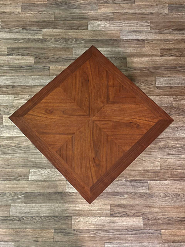Mid-Century Modern Parsons Style Walnut Side Table by Lane, c.1960’s