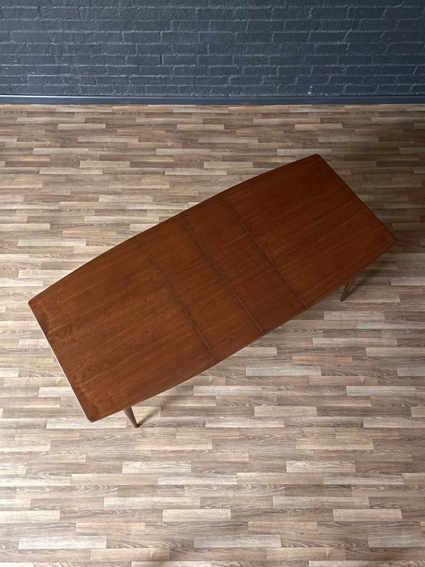 Expanding Mid-Century Modern Walnut Dining Table, c.1950’s