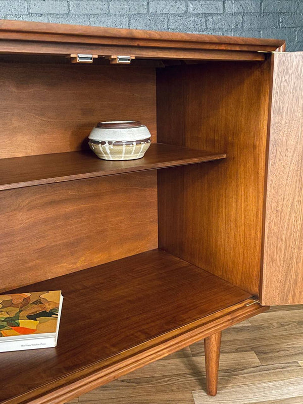 Mid-Century Modern Walnut & Rosewood Cabinet by Thosmasville, c.1960’s