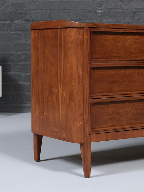 American of Martinsville 9-Drawer Walnut Dresser, c.1950’s