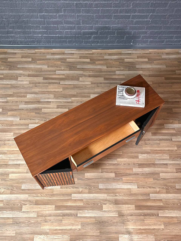 Mid-Century Modern Walnut & Rosewood Credenza by Bassett Furniture, c.1960’s