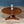 Mid-Century Modern Round Burl Walnut Coffee Table by Baker, c.1960’s