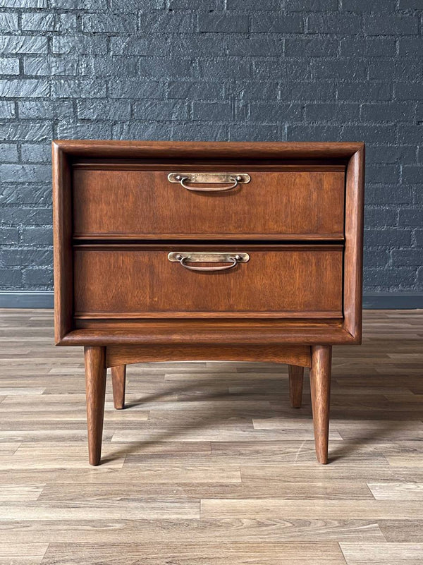 Pair of Mid-Century Modern Walnut Night Stands, c.1960’s