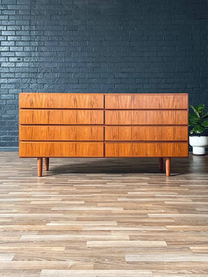 Mid-Century Danish Modern Teak Dresser by Komfort, c.1960’s