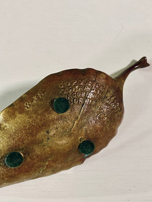 Pair of Vintage Brass Leaf Tray Sculptures by Oscar JW Hansen, c.1940’s