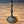 Vintage Art Nouveau Style Floor Lamp w/ Slag Glass Shade, c.1960’s