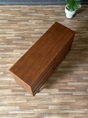 Mid-Century Modern 6-Drawer Walnut Dresser, c.1960’s