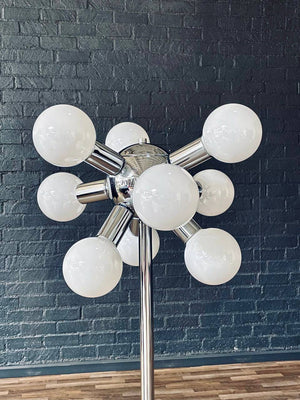 Vintage Post Modern Space Age Chrome “Sputnik” Floor Lamp, c.1970’s