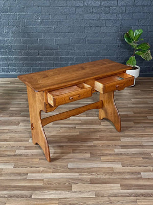 American Studio Craft Organic Modern Desk or Console Table, c.1950’s