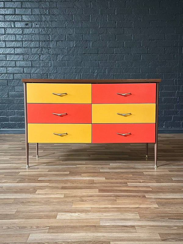 Californian Modern Multi-Color Lacquered Dresser, c.1960’s