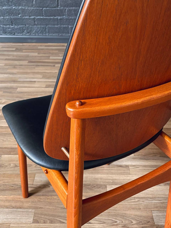 Set of 4 Mid-Century Danish Modern Teak Dining Chairs, c.1960’s