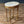 French Louis XVI Style Giltwood Side Table w/ Oval Onyx Top, c. 1940’s
