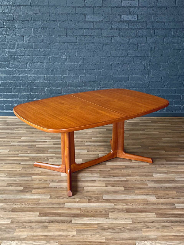 Expanding Mid-Century Danish Modern Teak Dining Table by Gudme, c.1960’s