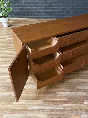 Mid-Century Modern Dresser with Brass Accents, c.1960’s