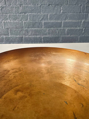 Vintage Californian Modern Brass Footed Bowl by Saxton, c.1960’s