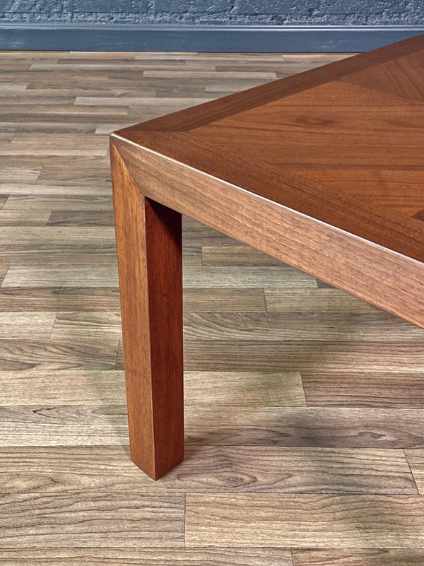 Mid-Century Modern Parsons Style Walnut Side Table by Lane, c.1960’s