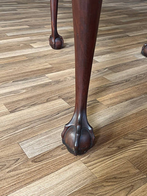 Antique Queen Anne Style Drop- Leaf Dining Table with Cabriole Legs, c.1900’s