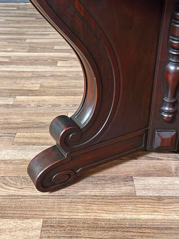 American Revival Mahogany Hexagonal Table by Riner Furniture, c.1920’s