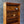 Vintage Arts & Craft Barristers Oak Bookcase w/ Glass Sliding Doors