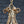 Italian Renaissance Revival Painted Iron Six-Light Chandelier, c.1940's