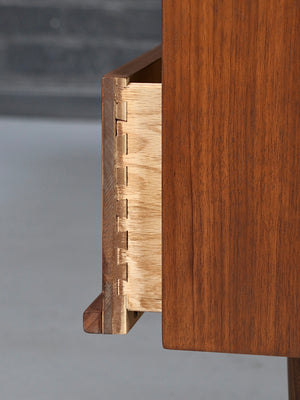Mid Century Modern Sculpted Walnut Desk by Hooker, c.1960's